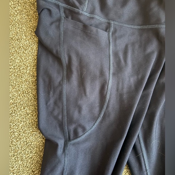 Under Armour HeatGear Navy Leggings - Picture 4 of 6